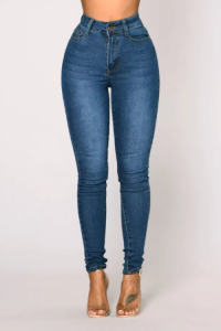 High waist elastic new style girls lady women jeans butt lift slim fit jeans pencil pants skinny denim jeans